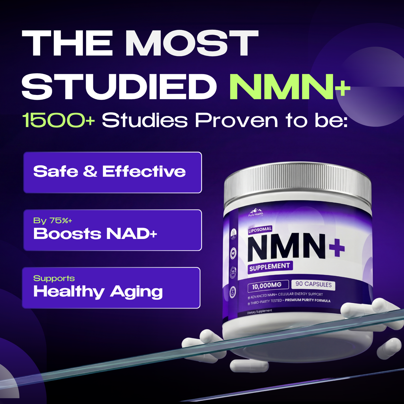 PHM Liposomal NMN+