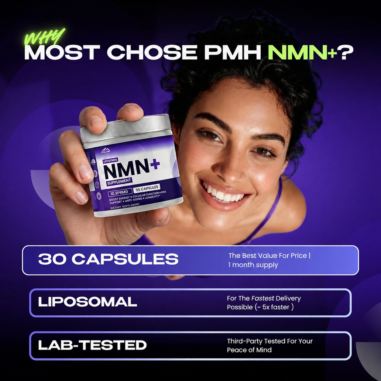 PHM Liposomal NMN+